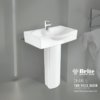 Charlie Two Piece Basin by Brite Sanitary Ware
