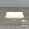 Square Under Counter Vanity by Brite Sanitary Ware